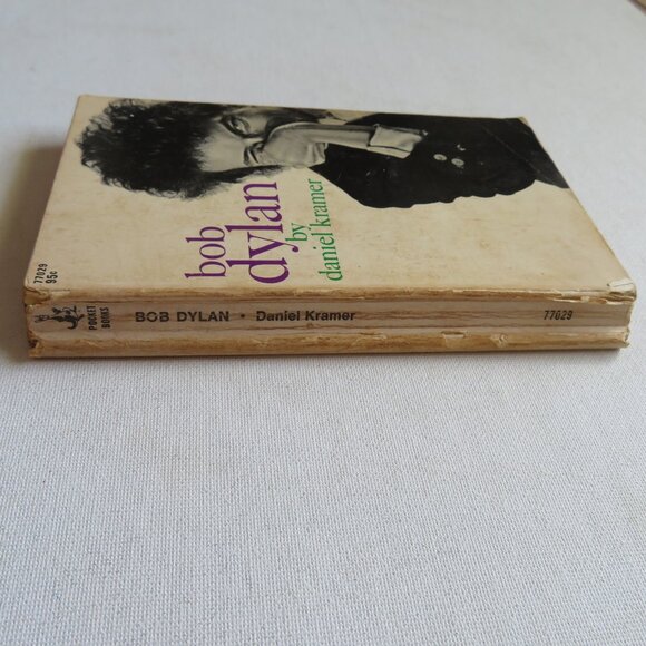 Bob Dylan by Daniel Kramer 1968 Vintage Music Biography Photo Paperback Book - Picture 4 of 15